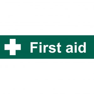 'First Aid' Safety Sign