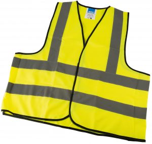 High Visibility Large Traffic Waistcoat to EN471 Class 2L