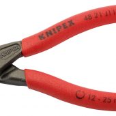 Knipex 48 21 J11 130mm 90° Internal Straight Tip Circlip Pliers 12 - 25mm Capacity