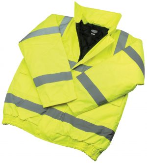 High Visibility Bomber Jacket - Size M