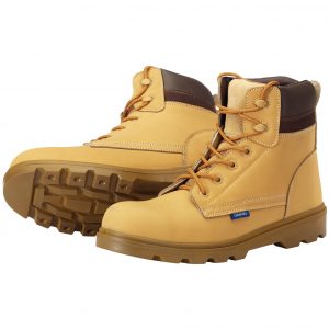 Nubuck Style Safety Boots Size 8 S1 P SRC