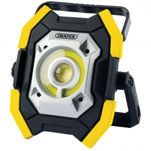 Twin COB LED Rechargeable Worklight, 5W & 10W, 1000 Lumens, Yellow
