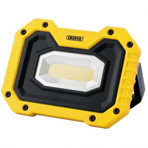 COB LED Rechargeable Worklight with Wireless Speaker, 5W, 500 Lumens, Yellow