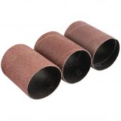 Pack of Three Assorted Grit Aluminium Oxide Sanding Sleeves (45 x 60mm)