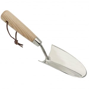 Draper Heritage Stainless Steel Hand Trowel with Ash Handle